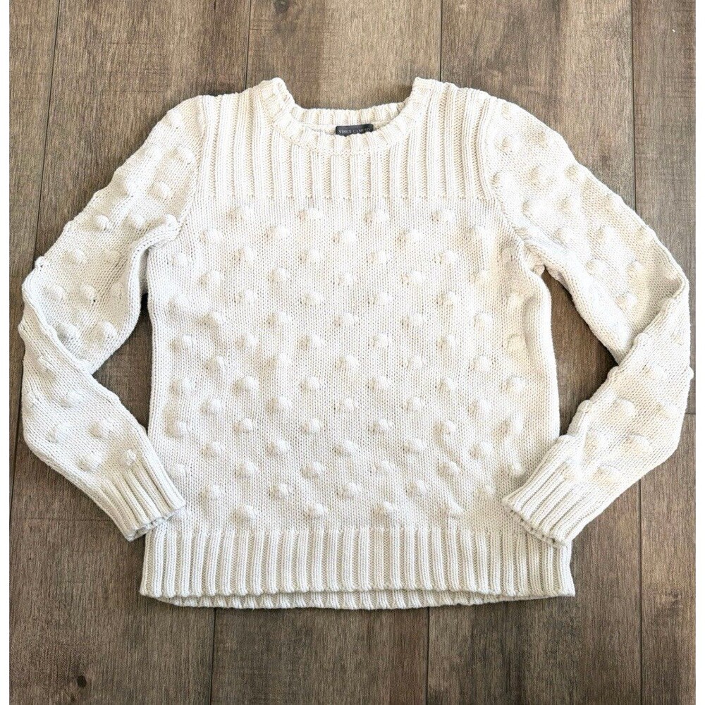 Vince Camuto off white sweater size medium